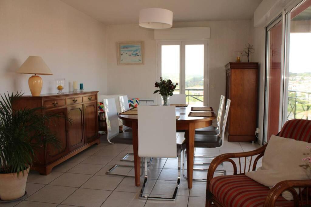 Surplomber L'Ocean A Sokoa Apartman Ciboure Kültér fotó